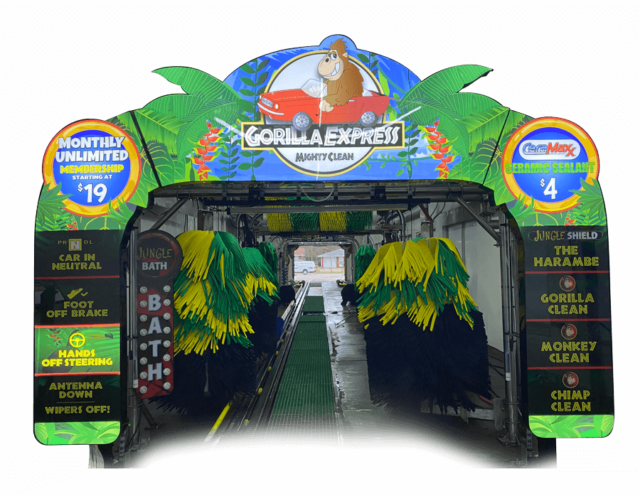 Contact Us Gorilla Express Auto Wash Fill Out our Online Form